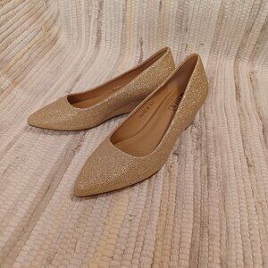 Size 6.5, Gold Sparkly DIDIFU